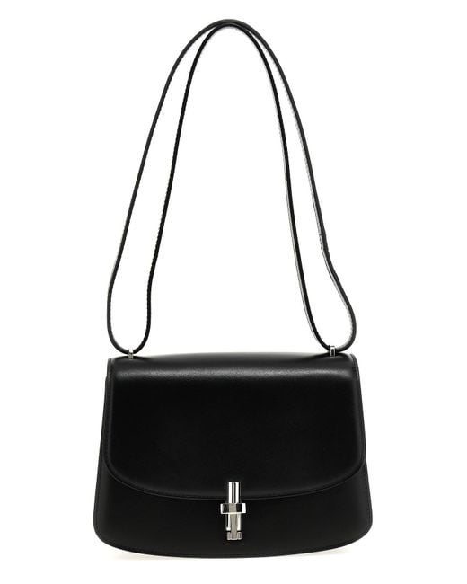 The Row Black 'sofia 8.75' Shoulder Bag