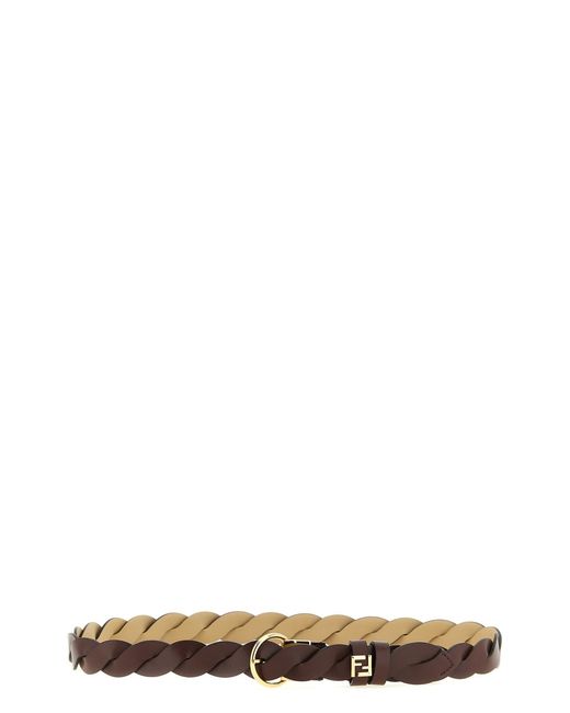 Fendi Multicolor Ff Reversible Belt