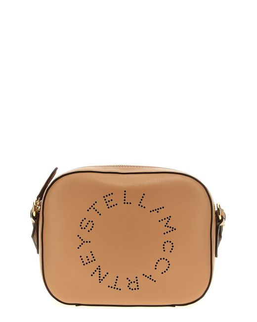 Stella McCartney Brown Umhängetasche "Mini Camera Bag"
