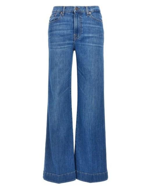 Jeans 'Modern Dojo Tailorless' di 7 For All Mankind in Blue