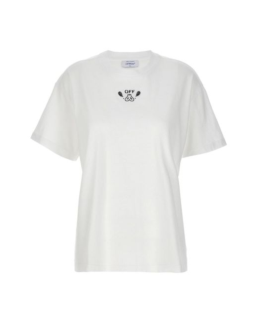 Off-White c/o Virgil Abloh White 'embr Bandana Arrow' T-shirt