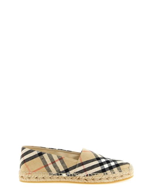Burberry Multicolor Embroidered Canvas Espadrilles
