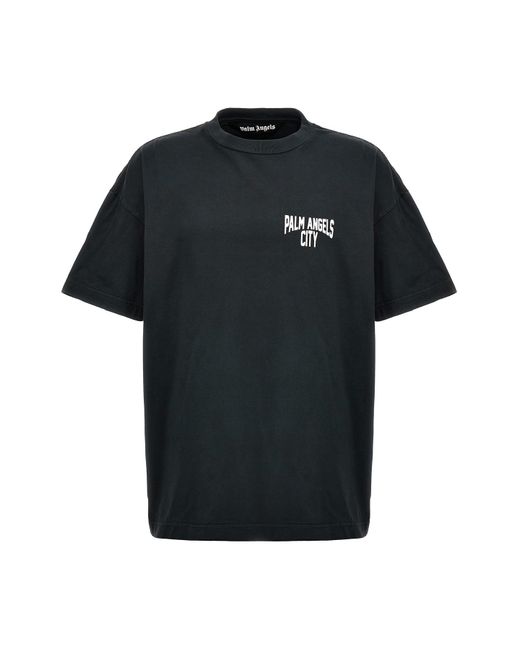 Palm Angels T-Shirt "Pa City" in Black für Herren