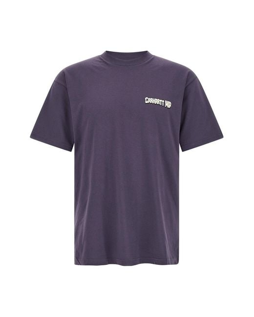 Carhartt Purple 'wiptopia Ii' T-shirt for men