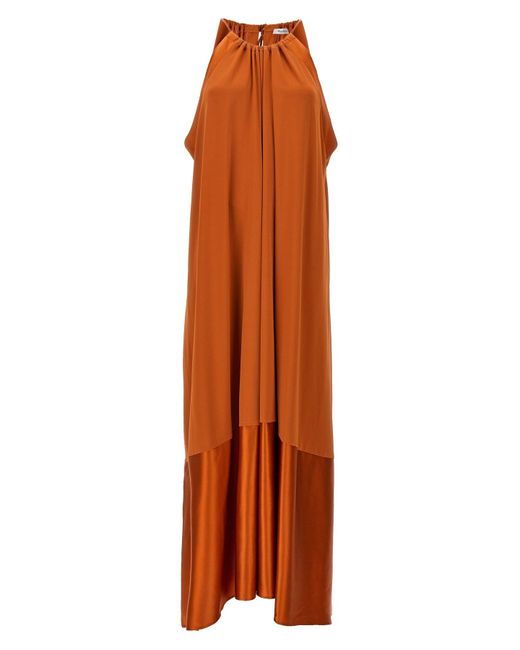 Max Mara Orange 'samaria' Dress