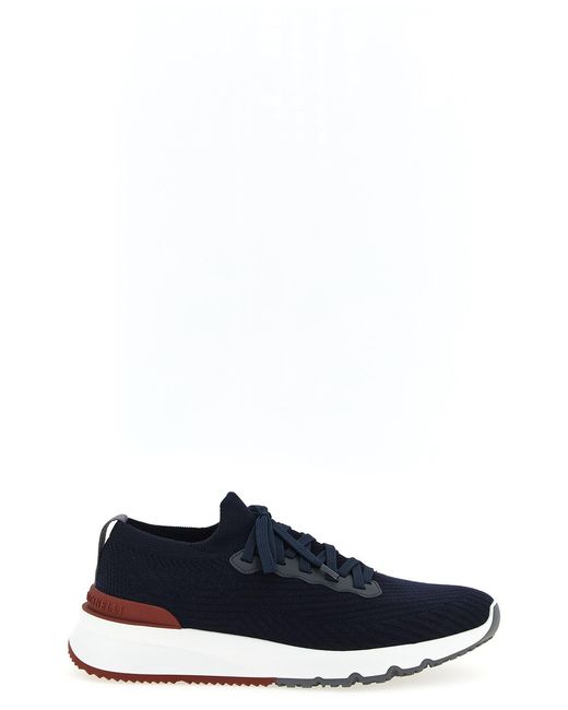 Brunello Cucinelli Black 'running Sock' Sneakers for men