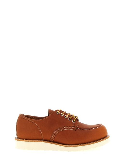 Red Wing Brown 'shop Moc Oxford - Heritage #8092' Lace Up Shoes for men