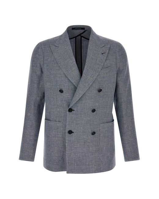 Tagliatore Gray 'montecarlo' Blazer for men