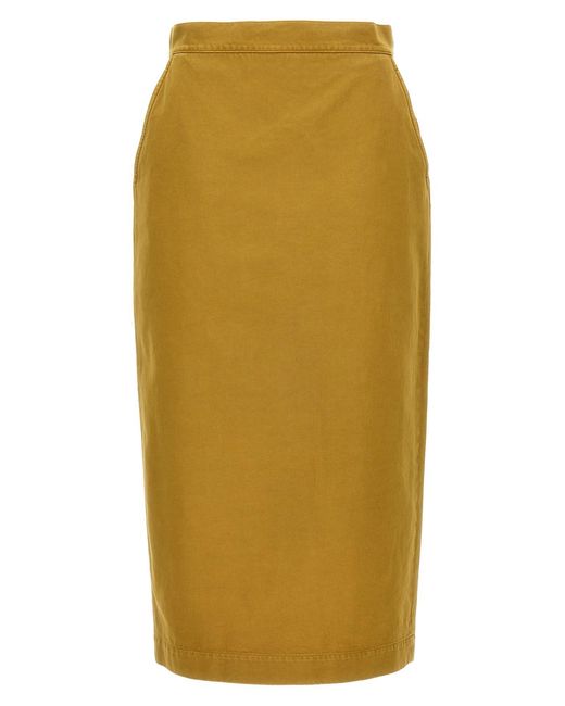 Max Mara Green 'Denver' Skirt