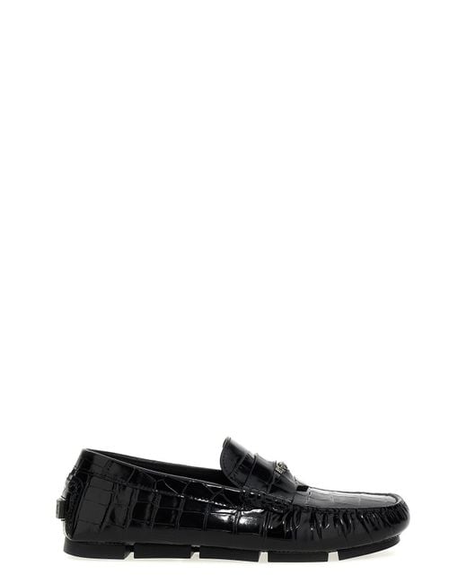 Versace Loafers "Driver Medusa Biggie" in Black für Herren