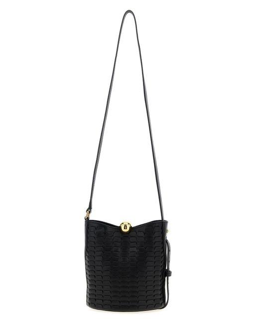 Furla White Mini-Beuteltasche " Sfera Soft"