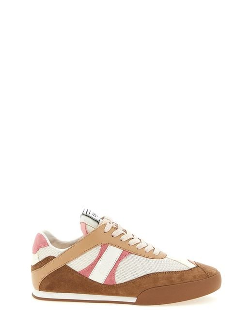 Chloé Multicolor Stylish Mini Sneakers With 2 Cm Heel Height