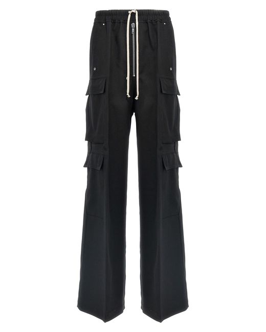 Rick Owens Black 'cargobelas' Pants