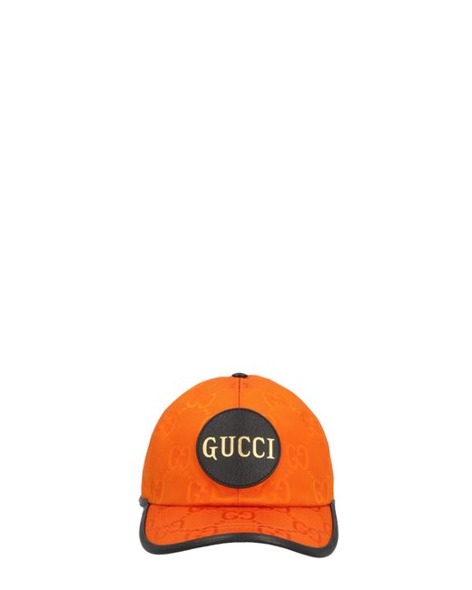 Gucci Orange Off The Grid Baseball Hat