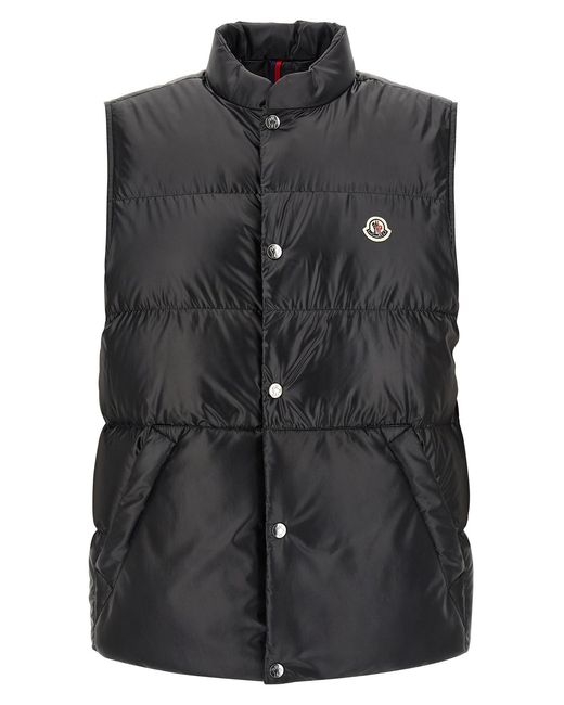 Moncler Black 'restigo' Vest for men