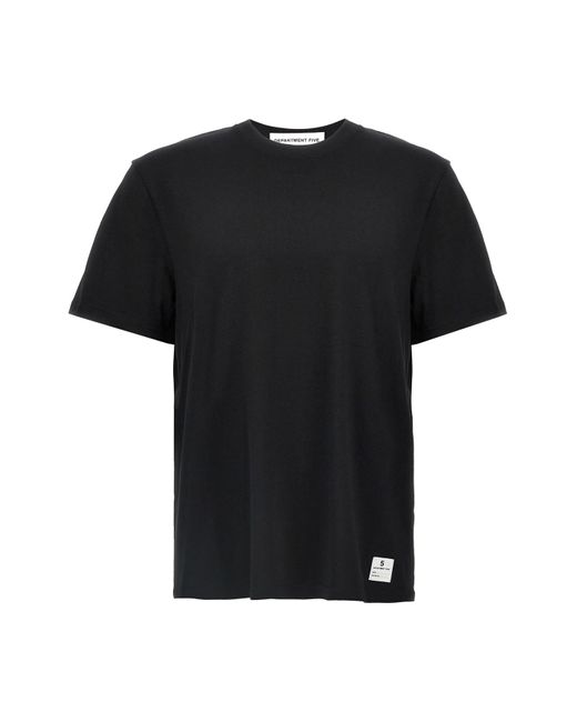 Department 5 T-Shirt "Bold" in Black für Herren