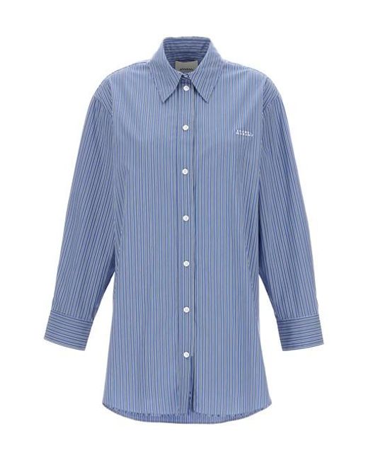 Isabel Marant Blue 'cylvany' Shirt