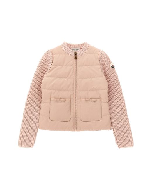 Moncler Natural Padded Cardigan