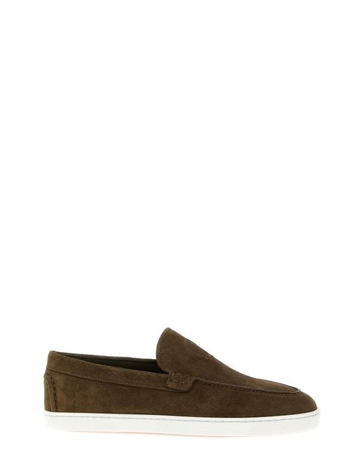 Christian Louboutin Loafers "Moonboat" in Brown für Herren