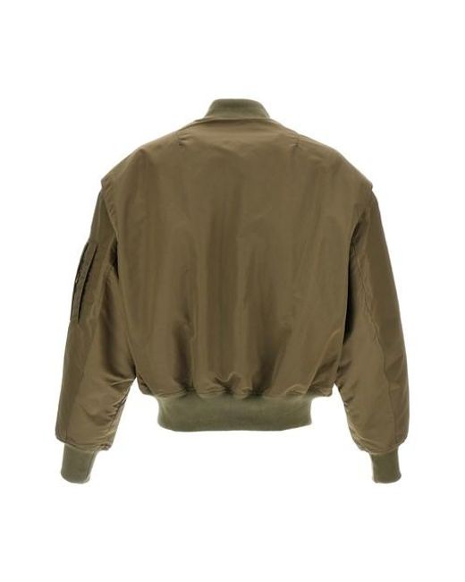Giacca 'Broad Bomber' di Entire studios in Green da Uomo