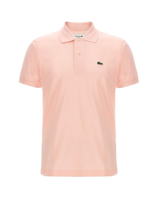 Lacoste Pink 'l.12.12 Original' Polo Shirt for men