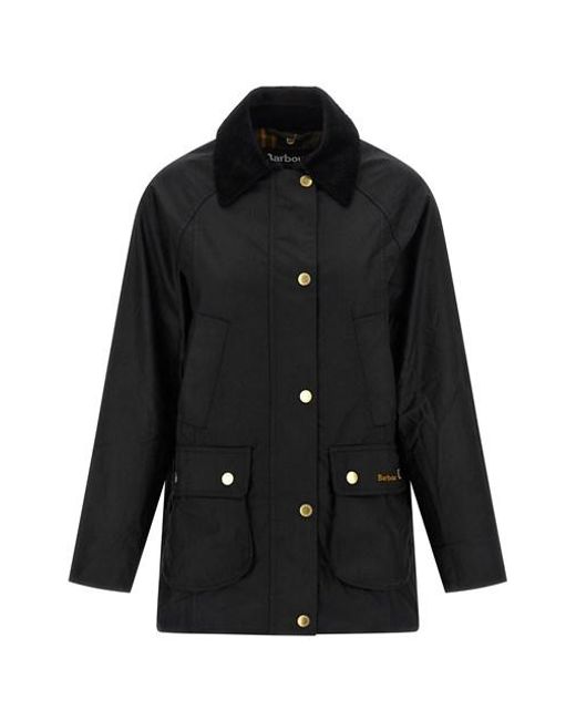 Barbour Black 'modern Beadnell' Jacket