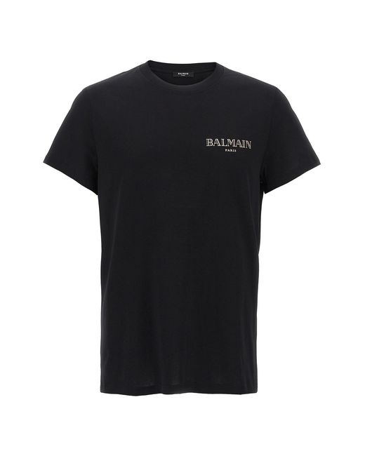 Balmain Black ' Vintage' T-shirt for men