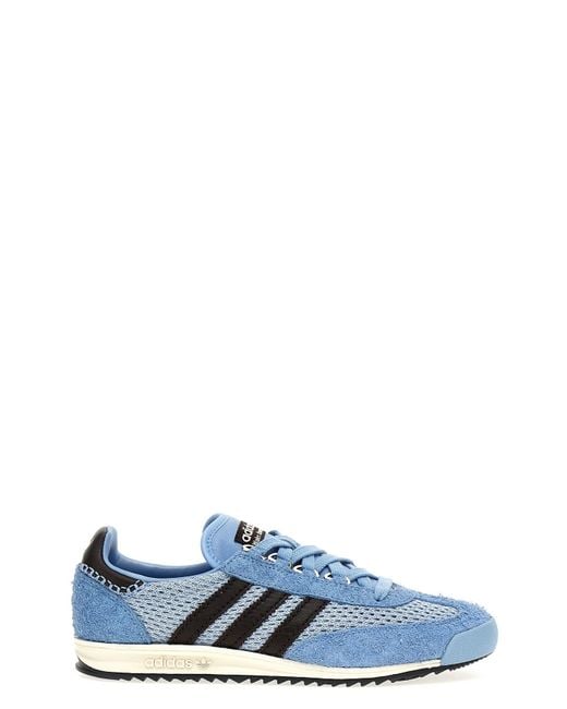 Adidas Originals Blue X Wales Bonner 'sl76' Sneakers for men