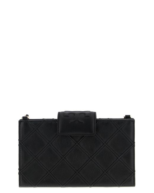 Tory Burch Black 'fleming' Wallet