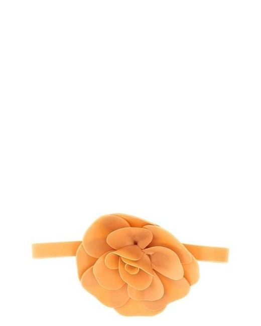 Philosophy Di Lorenzo Serafini Orange Flower Choker Necklace