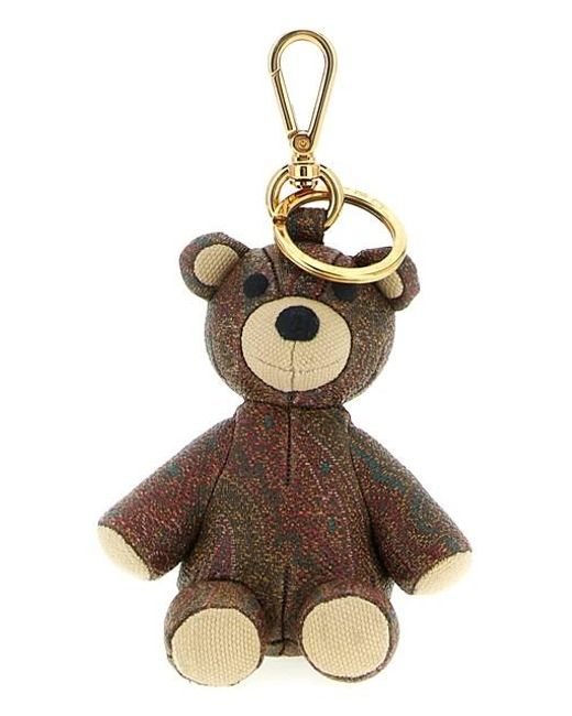 Ciondolo Da Borsa 'Orso Arnica' di Etro in Metallic