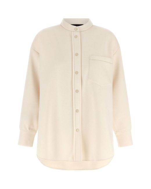 Fabiana Filippi Natural Scuba Cashmere Shirt