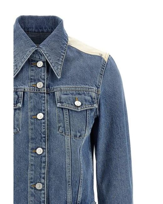 Giubbino in denim di Givenchy in Blue