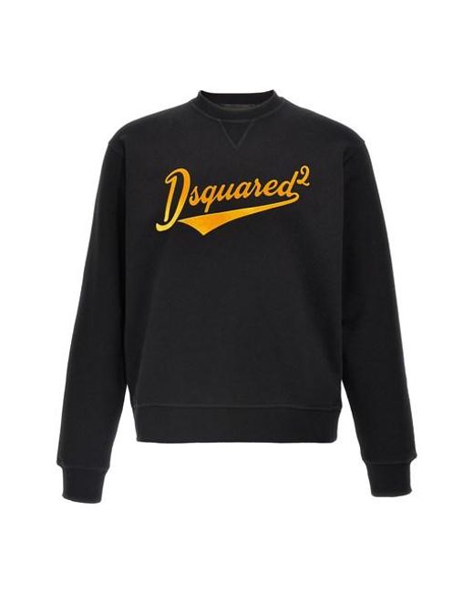Felpa 'Cool Fit' di DSquared² in Black da Uomo
