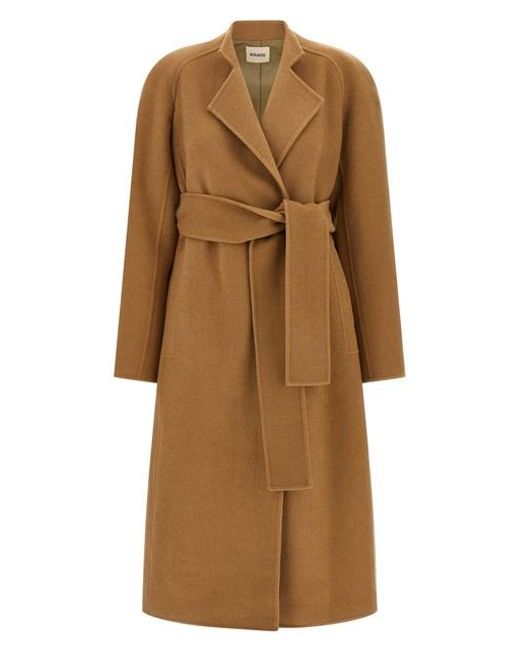 Khaite Natural 'deena' Coat