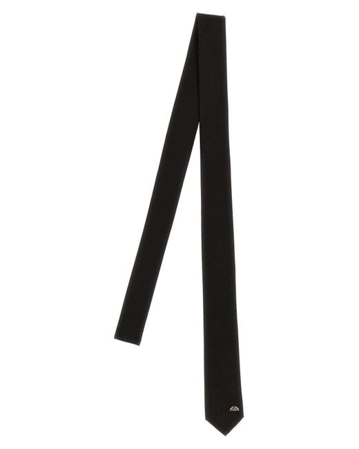 Alexander McQueen Krawatte "Seal" in Black für Herren