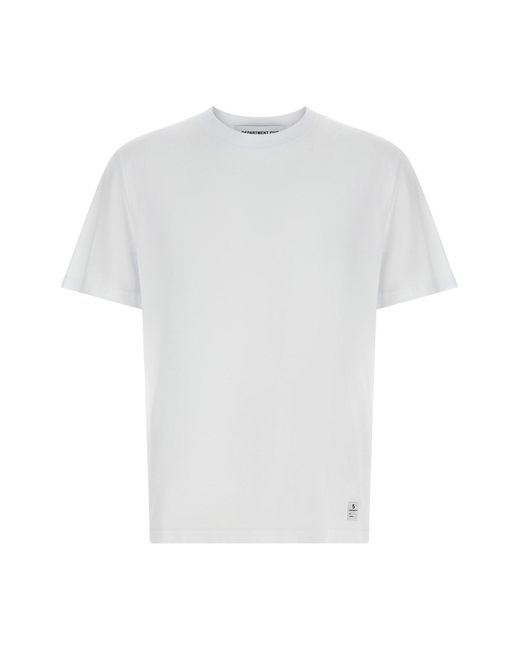 Department 5 White 'bold' T-shirt for men