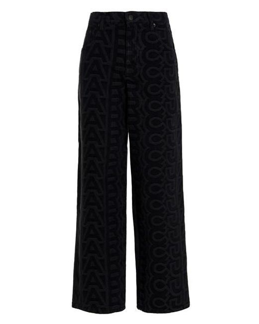 Jeans 'Monogram' di Marc Jacobs in Black