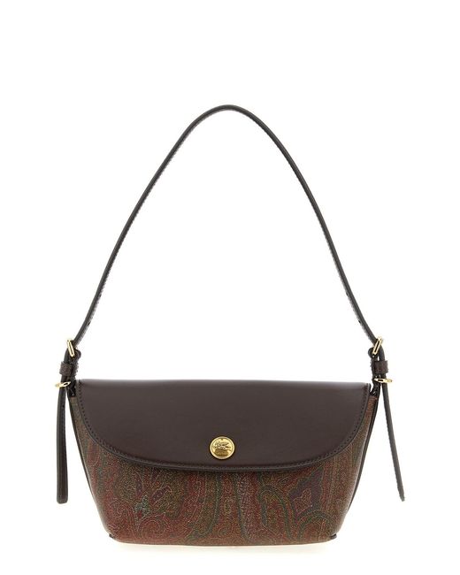 Etro Metallic 'arnica' Small Shoulder Bag