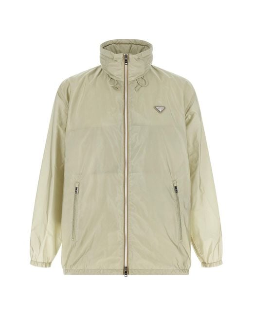 Prada Multicolor Re-nylon Feather Windbreaker for men