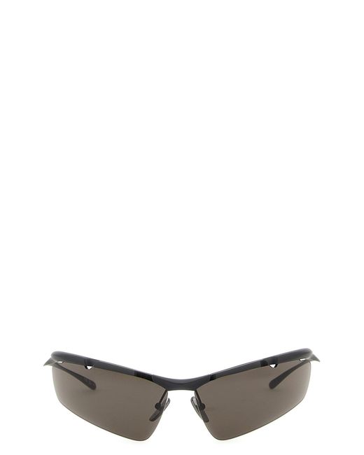 Balenciaga White 'boomerang' Sunglasses for men