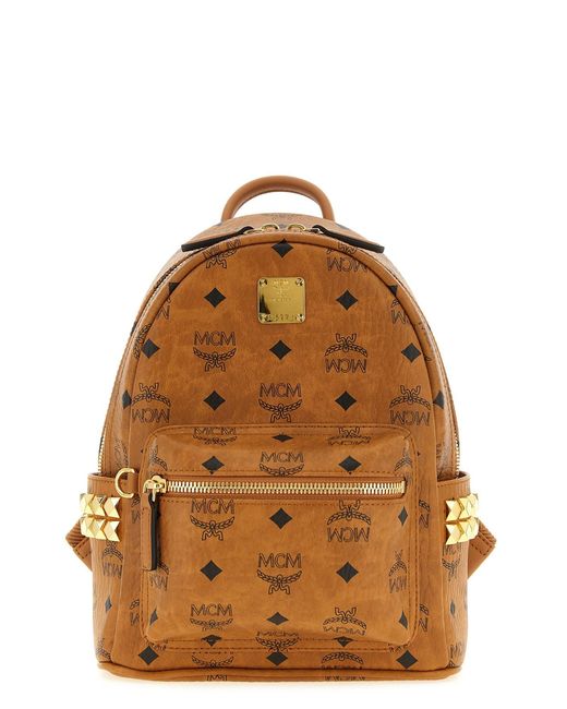 MCM Brown Mini-Rucksack "Stark"