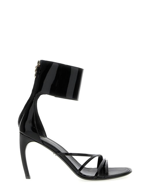 Ferragamo Black "Clethra" Sandale