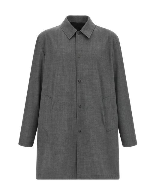 Herno Gray Reversible Jacket - 'flight' Line for men