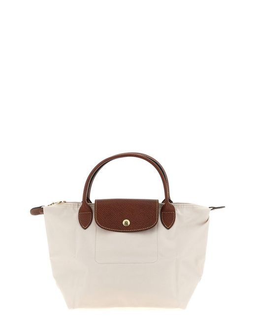 Longchamp Brown 'le Pliage Original S' Handbag