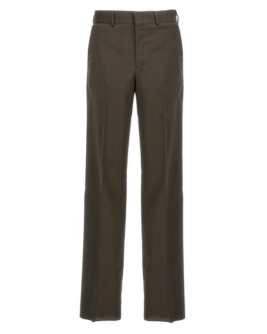 Fendi Gray 'Cipresso' Pants for men
