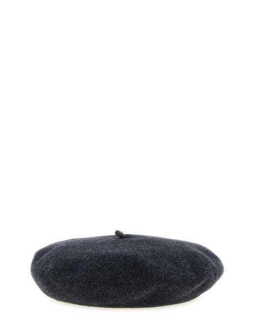 Brunello Cucinelli Black Basque 'precious Detail'