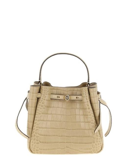 Secchiello 'Romy' Piccolo di Tory Burch in Metallic
