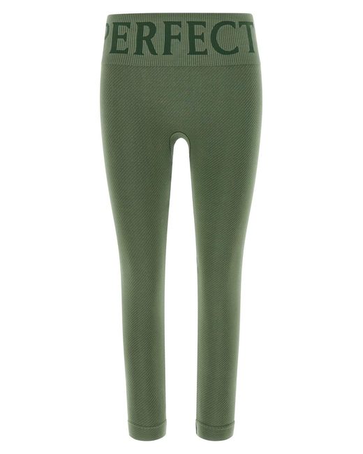 Perfect Moment Green 'perfect Thermal' Leggings