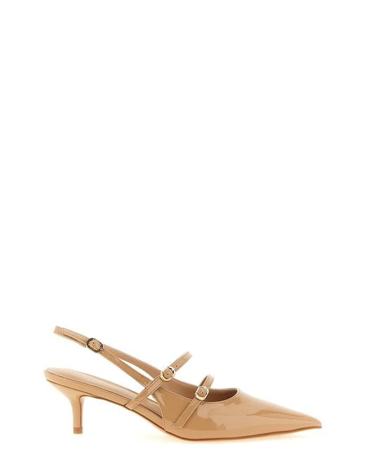 Twinset Multicolor Patent Leather Slingback